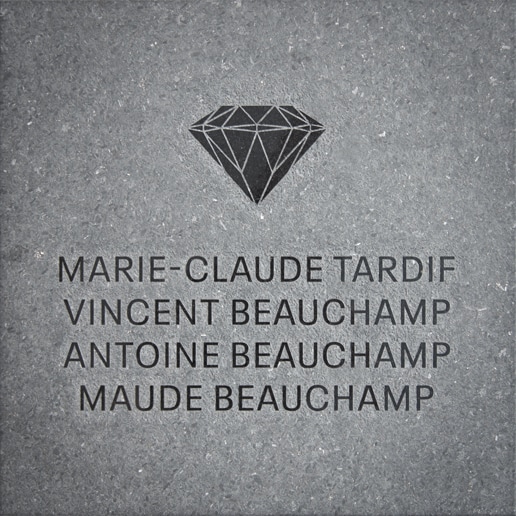 Marie-Claude Tardif, Vincent Beauchamp, Antoine Beauchamp, Maude Beauchamp