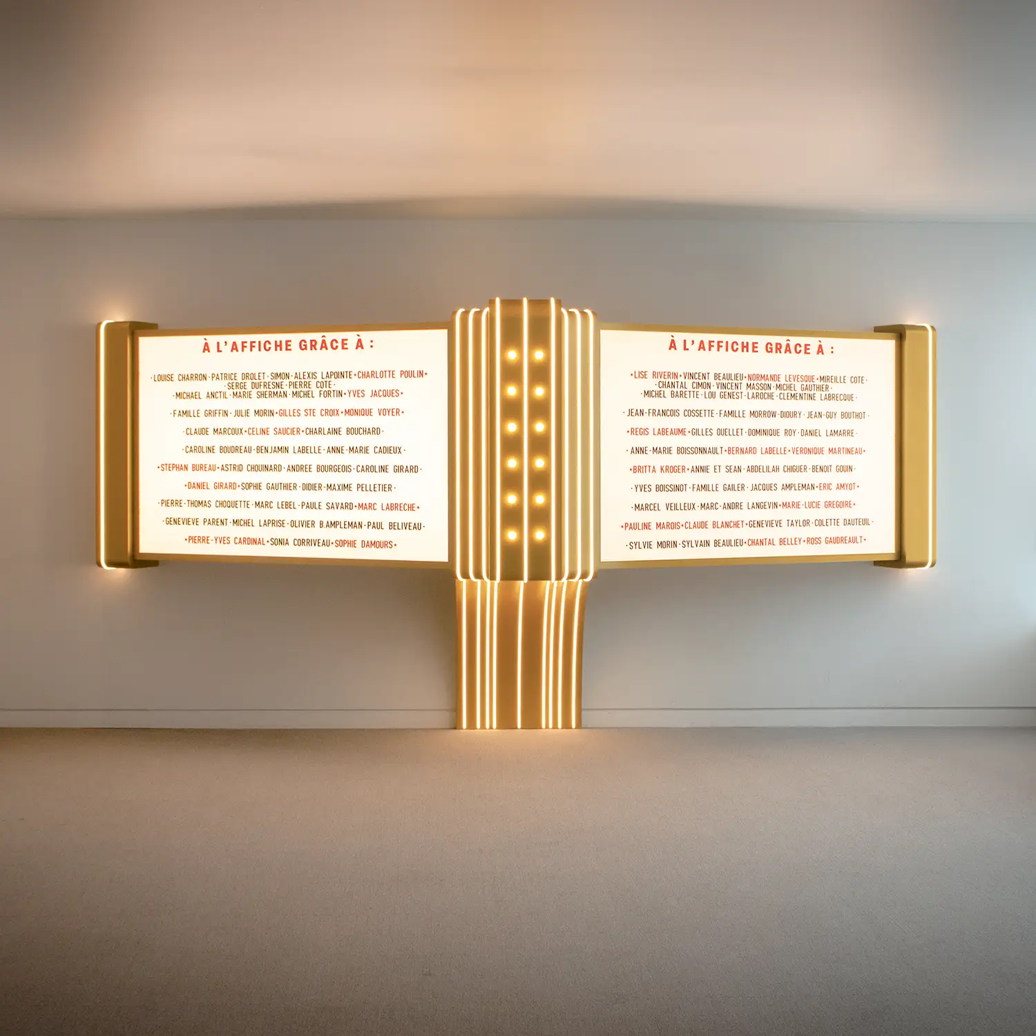 Les Têtes d’affiche du Diamant