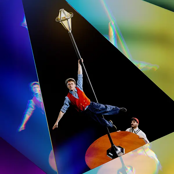Artistes de cirque présents au Cabaret Réverbère au Diamant